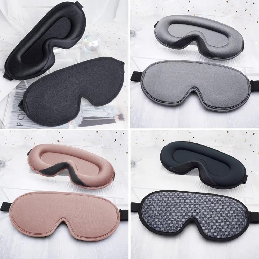 ContourCloud 3D Sleep Mask For Travel Blackout Rest Pressure Free Comfort 1