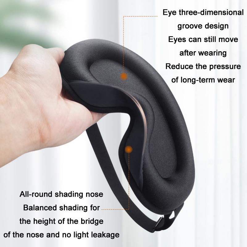 ContourCloud 3D Sleep Mask For Travel Blackout Rest Pressure Free Comfort 3