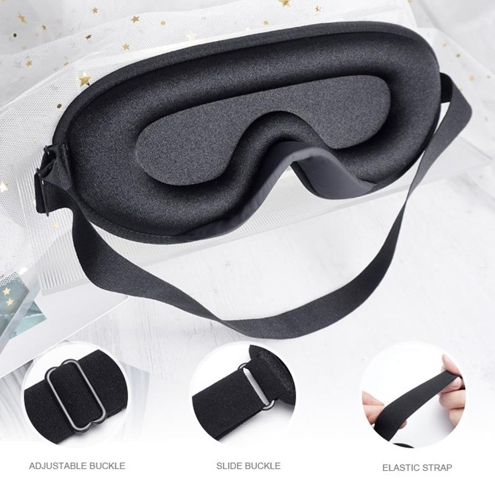 ContourCloud 3D Sleep Mask For Travel Blackout Rest Pressure Free Comfort 5