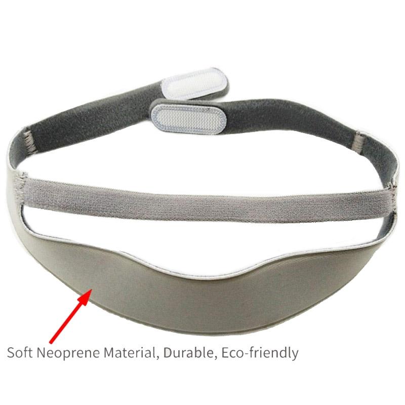 Universal CPAP Nasal Mask Headgear Strap Replacement with Soft Elastic Nylon Comfort Fit