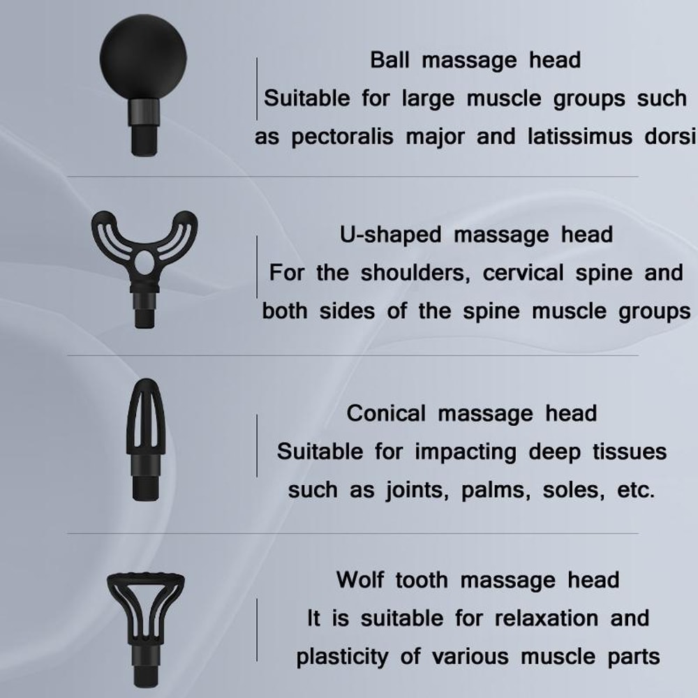FlexRelief Mini Massage Gun For Deep Tissue Recovery Muscle Relaxation 9