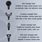 FlexRelief Mini Massage Gun For Deep Tissue Recovery Muscle Relaxation 9