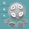 3D Electric Scalp Massager With 84 Silicone Nodes 4 Relaxation Modes 6