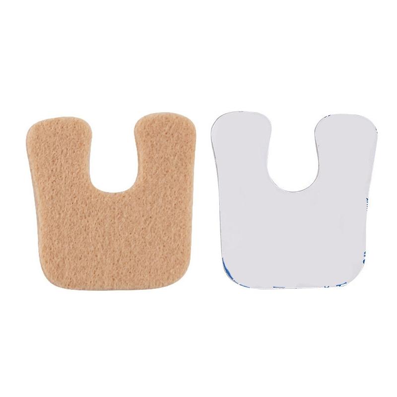 ComfortGrip U Shaped Heel Cushion Pads Anti Slip Felt Inserts For Shoes 2