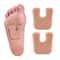 ComfortGrip U Shaped Heel Cushion Pads Anti Slip Felt Inserts For Shoes 0