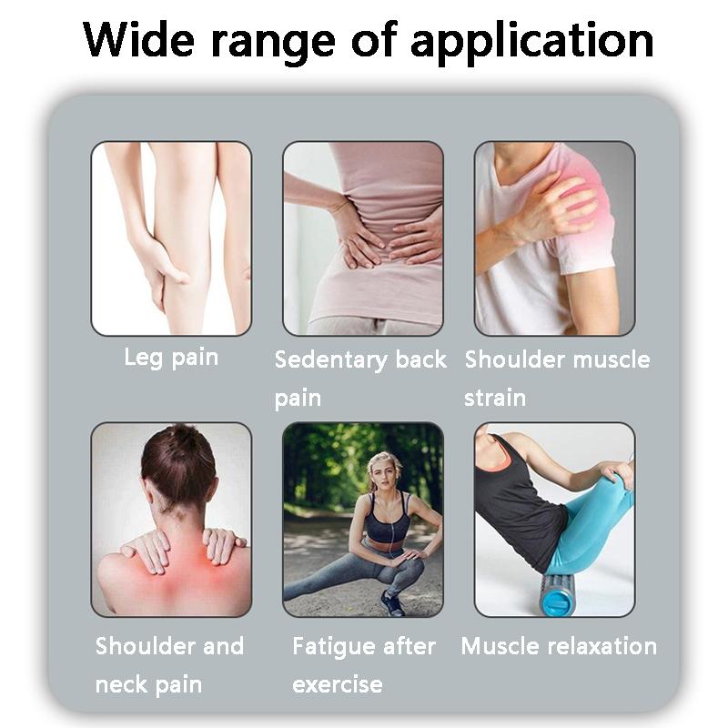J12A Mini Massage Gun Portable Deep Tissue Muscle Massager With 6 Speeds 4 Massage Heads 7
