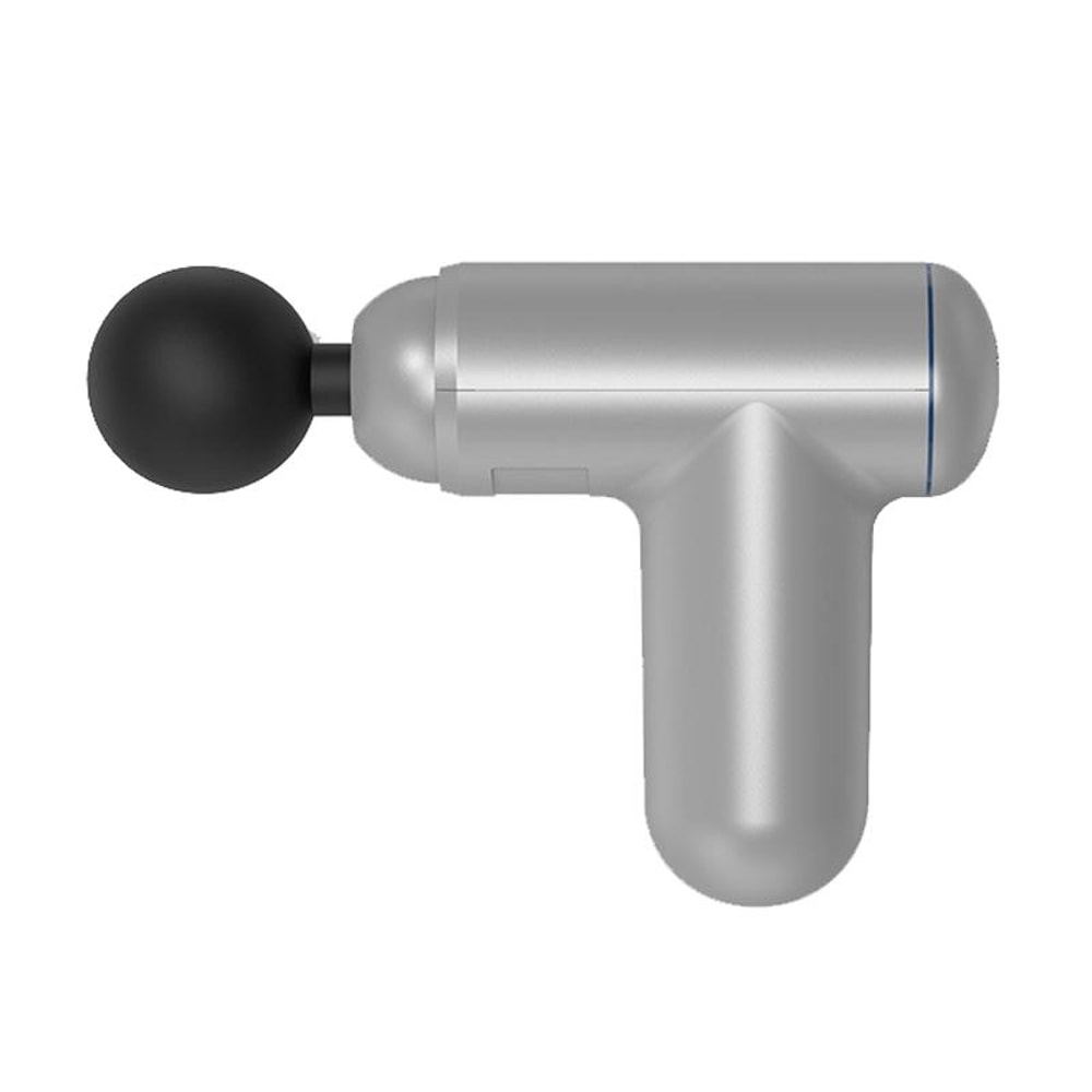 J12A Mini Massage Gun Portable Deep Tissue Muscle Massager With 6 Speeds 4 Massage Heads 5