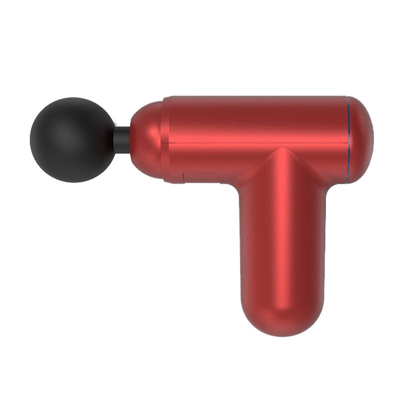 J12A Mini Massage Gun Portable Deep Tissue Muscle Massager With 6 Speeds 4 Massage Heads 3