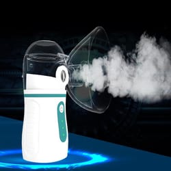 n5s portable mesh nebulizer for adults & kids quiet usb handheld portable nebulizer machine