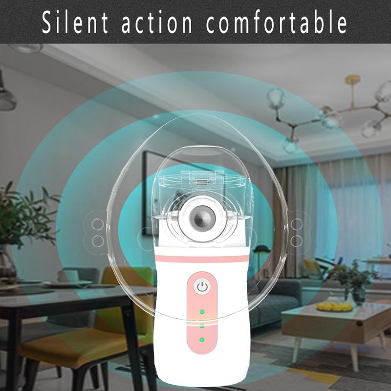 N5S Portable Mesh Nebulizer For Adults Kids Quiet USB Handheld Portable Nebulizer Machine 5