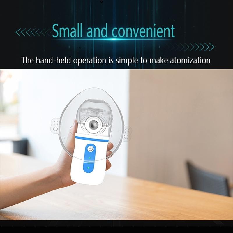 N5S Portable Mesh Nebulizer For Adults Kids Quiet USB Handheld Portable Nebulizer Machine 10
