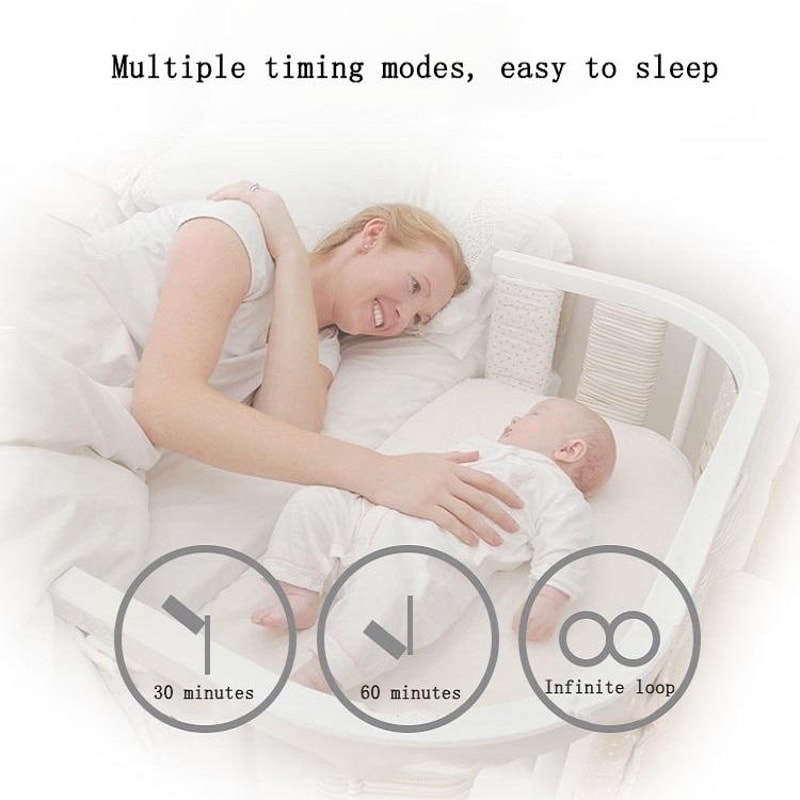 LunaGlow White Noise Sleep Machine Night Light For Deep Relaxation And Better Sleep 3