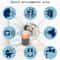 LunaGlow White Noise Sleep Machine Night Light For Deep Relaxation And Better Sleep 5