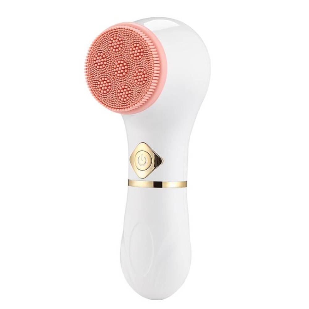 GlowSpin Deep Pore Facial Cleansing Brush With Silicone Heads Blackhead Care 6