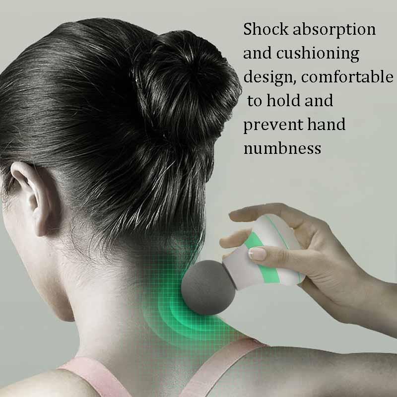 Compact Massage Gun For Deep Tissue Relief Portable Muscle Massager With 6 Speed Vibration 9