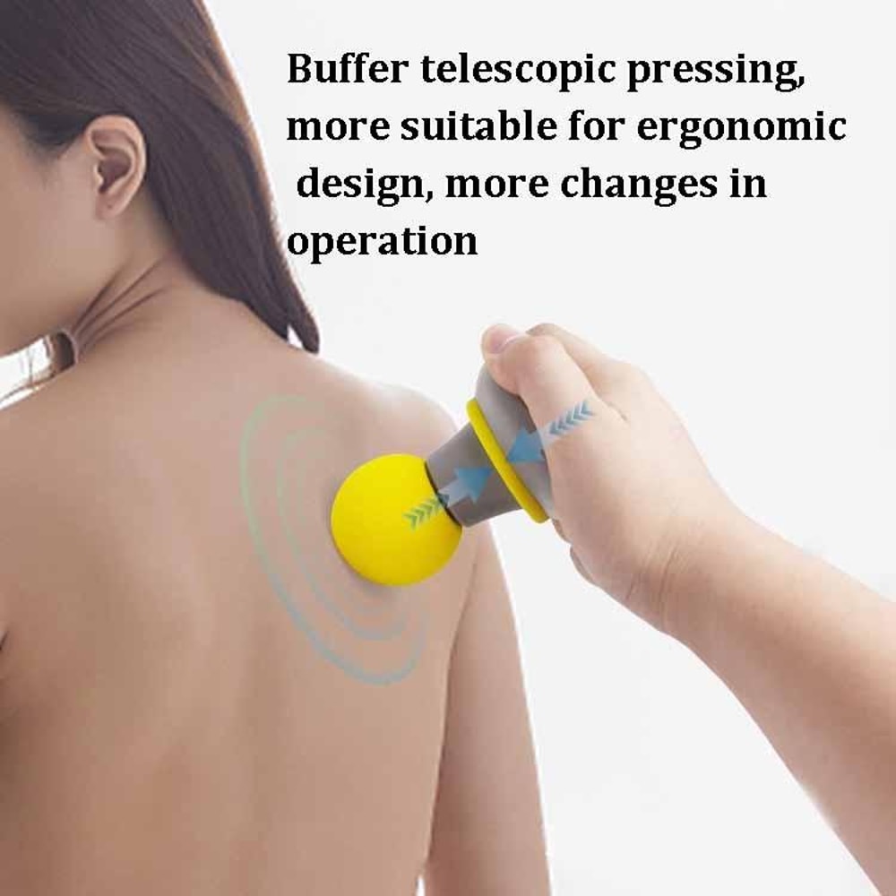 Compact Massage Gun For Deep Tissue Relief Portable Muscle Massager With 6 Speed Vibration 2