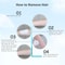 SilkGlow USB Rechargeable Facial Hair Remover With LED Light For Smooth Painless Hair Removal 4