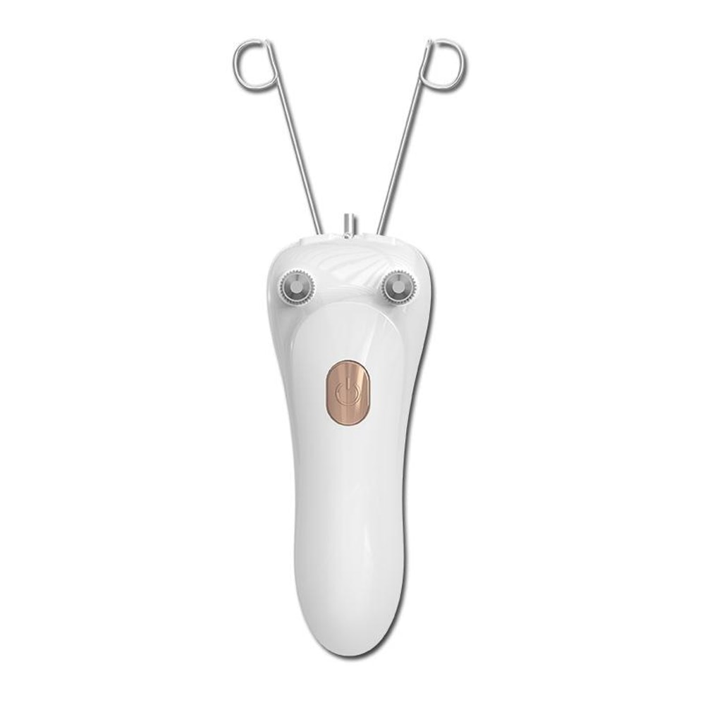 SilkGlow USB Rechargeable Facial Hair Remover With LED Light For Smooth Painless Hair Removal 9