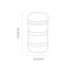 SafeCut 3 In 1 Pill Cutter Crusher Storage Box With Stainless Steel Blade 4