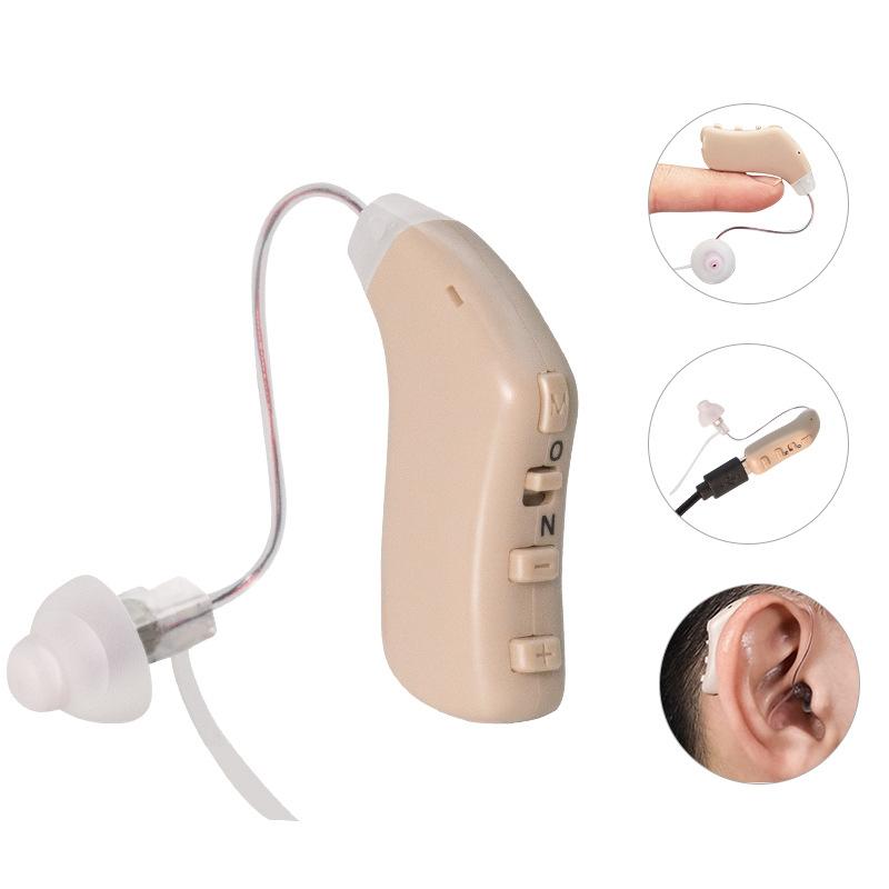 G28 Rechargeable Hearing Aid For Seniors With Digital Noise Reduction Invisible Right Ear Fit 6