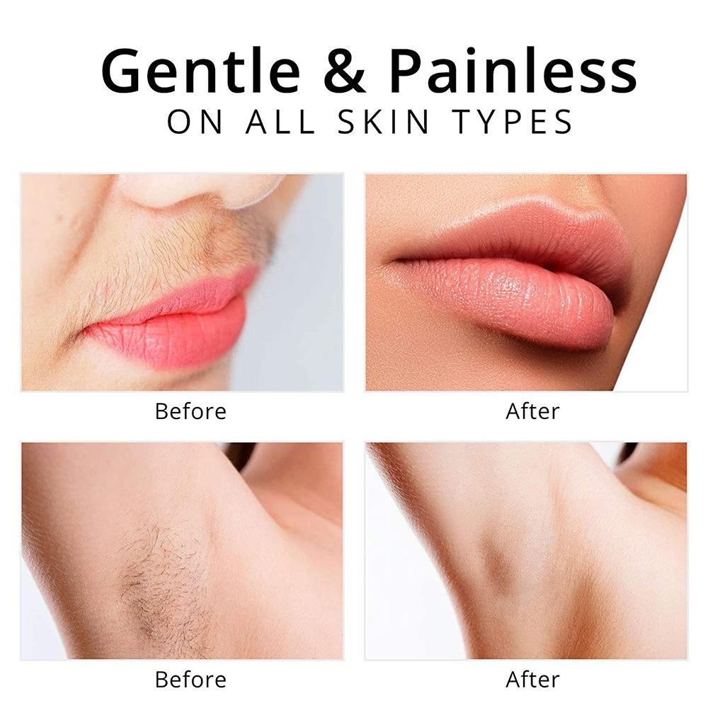 2 In 1 USB Rechargeable Eyebrow Trimmer Facial Hair Remover For Women 7
