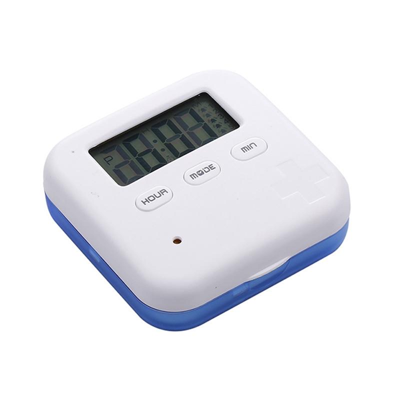 Smart Pill Reminder Organizer Portable Electronic Medicine Box With Alarm Timer 1