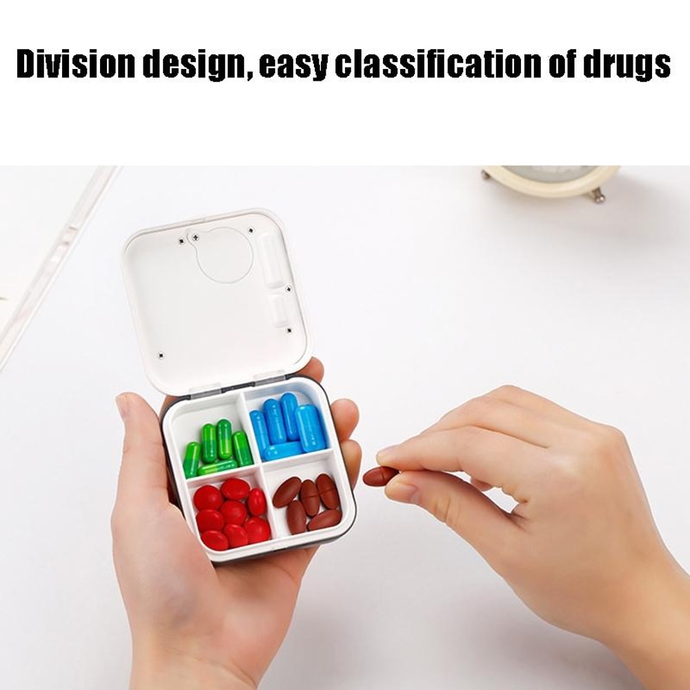 Smart Pill Reminder Organizer Portable Electronic Medicine Box With Alarm Timer 6