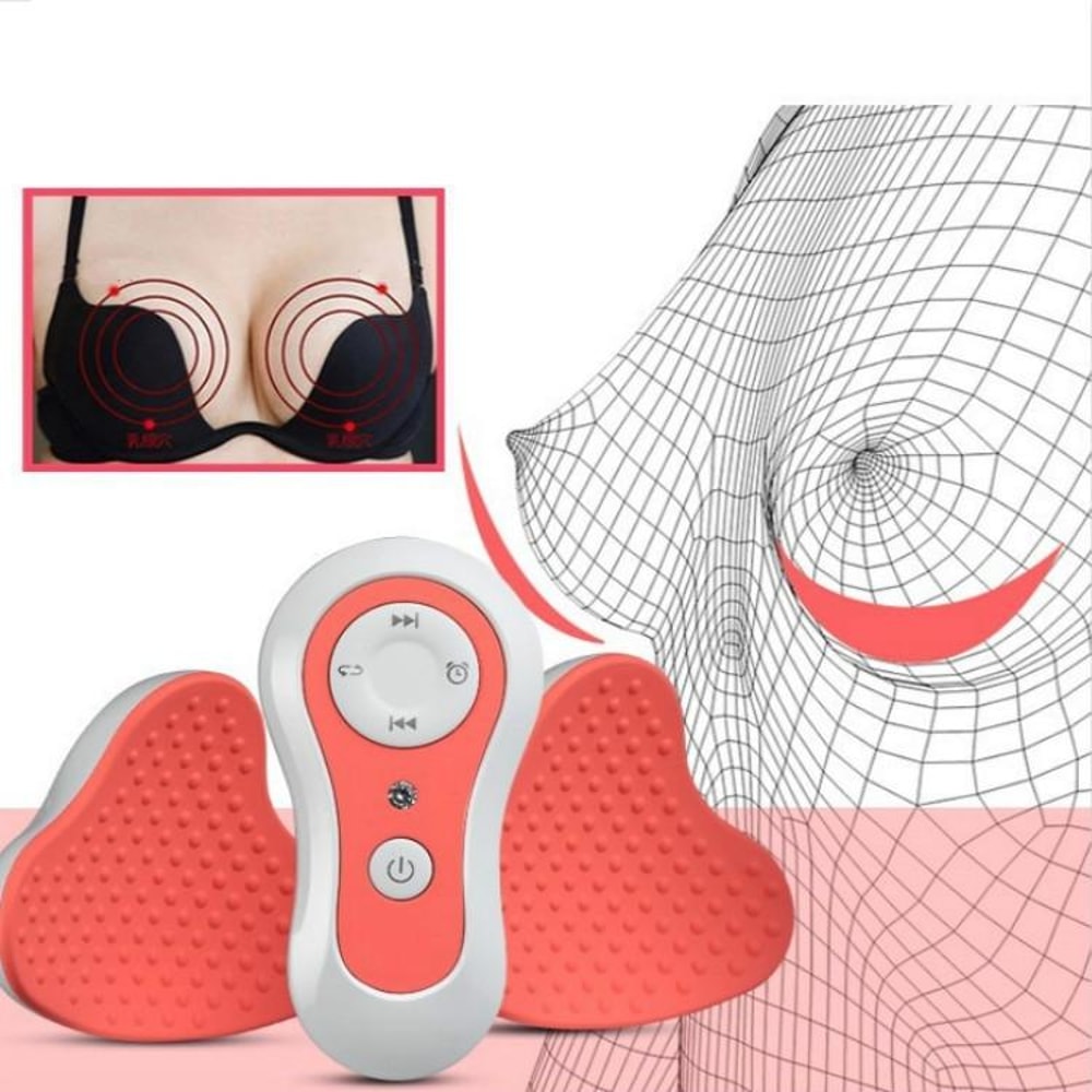 ThermaLift Wireless Breast Massager With Heat Therapy Remote Control USB Rechargeable Comfort Care 2
