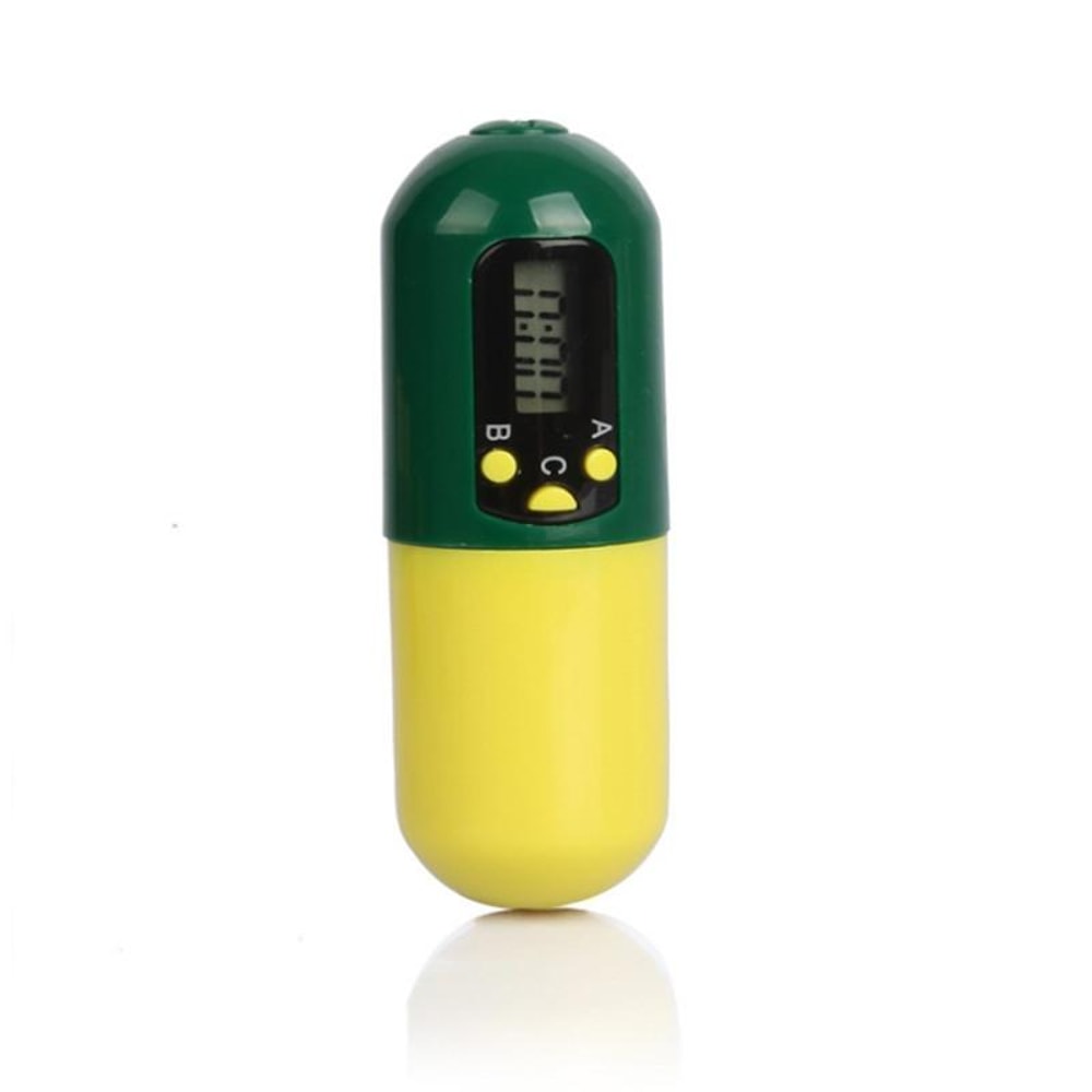 Smart Pill Reminder Box With Timer Alarm Portable Medication Organizer For Travel Daily Use 2