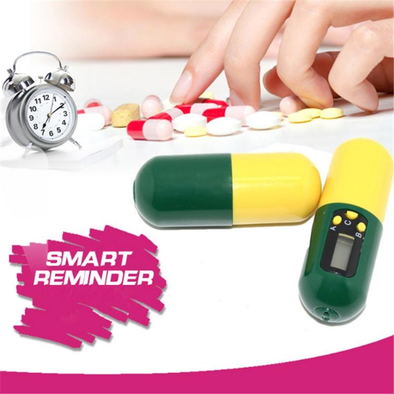 Smart Pill Reminder Box With Timer Alarm Portable Medication Organizer For Travel Daily Use 5