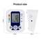 ZK B02 Automatic Upper Arm Blood Pressure Monitor With Voice Guidance Heart Rate Tracking 2