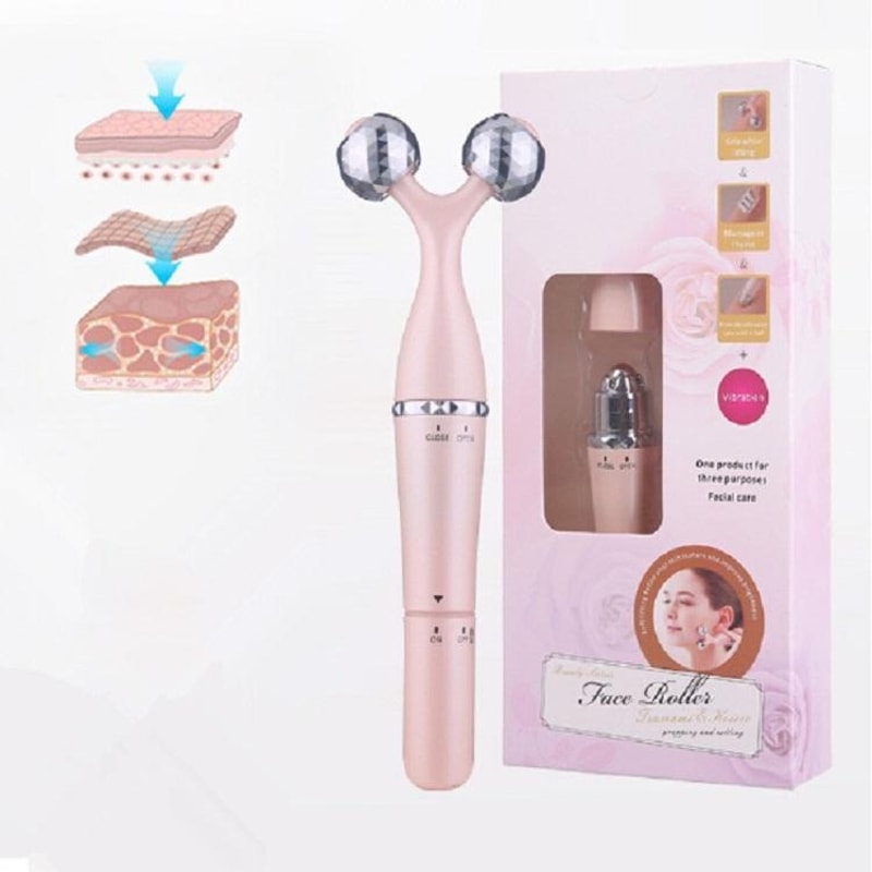3D Facial Massager Face Lift Roller Eye Massager For Skin Firming And Double Chin Reduction 9