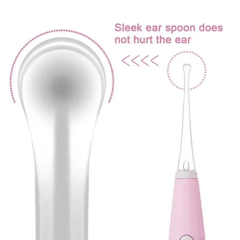 LED Light Ear Wax Cleaner For Kids Babies Safe Illuminated Ear Cleaning Scoop 4