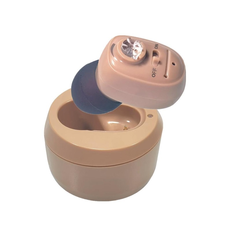 ClearTone Rechargeable Invisible Hearing Aid With Noise Reduction For Seniors Adults 12