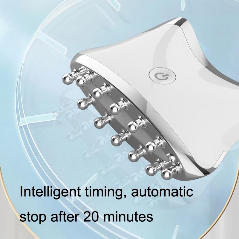 EMS Color Light Face Neck Massager Microcurrent Skin Lifting And Gua Sha Therapy Device 3