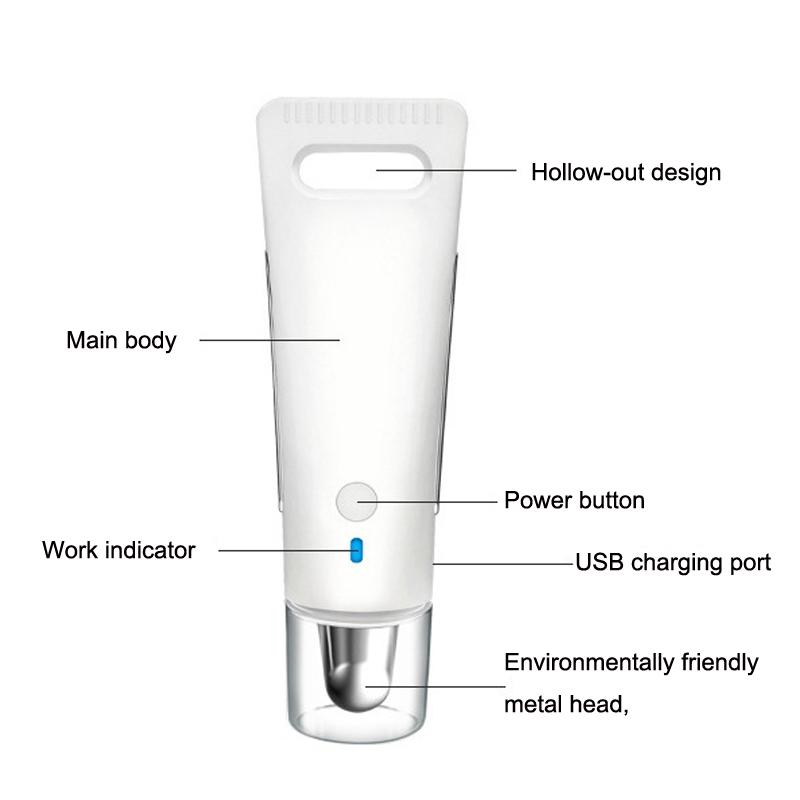 EMS Heated Eye Massage Pen For Dark Circles Puffiness Fine Line Care 2