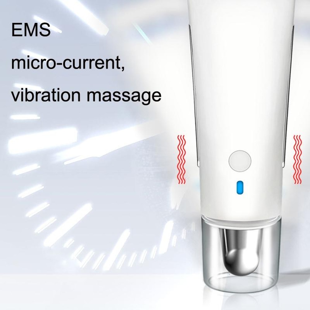 EMS Heated Eye Massage Pen For Dark Circles Puffiness Fine Line Care 3