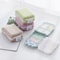 EcoSeal Portable Pill Organizer Wheat Straw Travel Pill Box With Moisture Proof Compartments 0