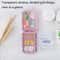 EcoSeal Portable Pill Organizer Wheat Straw Travel Pill Box With Moisture Proof Compartments 5