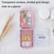 EcoSeal Portable Pill Organizer Wheat Straw Travel Pill Box With Moisture Proof Compartments 5