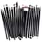 Makeup Brush Set With Wooden Handles Soft Nylon Bristles For Flawless Beauty Application 6