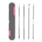 Precision Stainless Steel Blackhead Remover Tool Set For Acne Whiteheads Deep Pore Cleaning 2