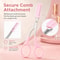 Precision BrowTrim 2 In 1 Eyebrow Scissors With Comb Stainless Steel Brow Shaping Tool 2