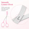 Precision BrowTrim 2 In 1 Eyebrow Scissors With Comb Stainless Steel Brow Shaping Tool 3