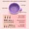 Silicone Makeup Brush Cleaner Bowl Travel Scrubber Cup with Hanging Loop