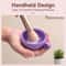 Silicone Makeup Brush Cleaner Bowl Travel Scrubber Cup with Hanging Loop