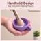 Silicone Makeup Brush Cleaner Bowl Travel Scrubber Cup with Hanging Loop