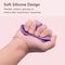 Silicone Makeup Brush Cleaner Bowl Travel Scrubber Cup with Hanging Loop