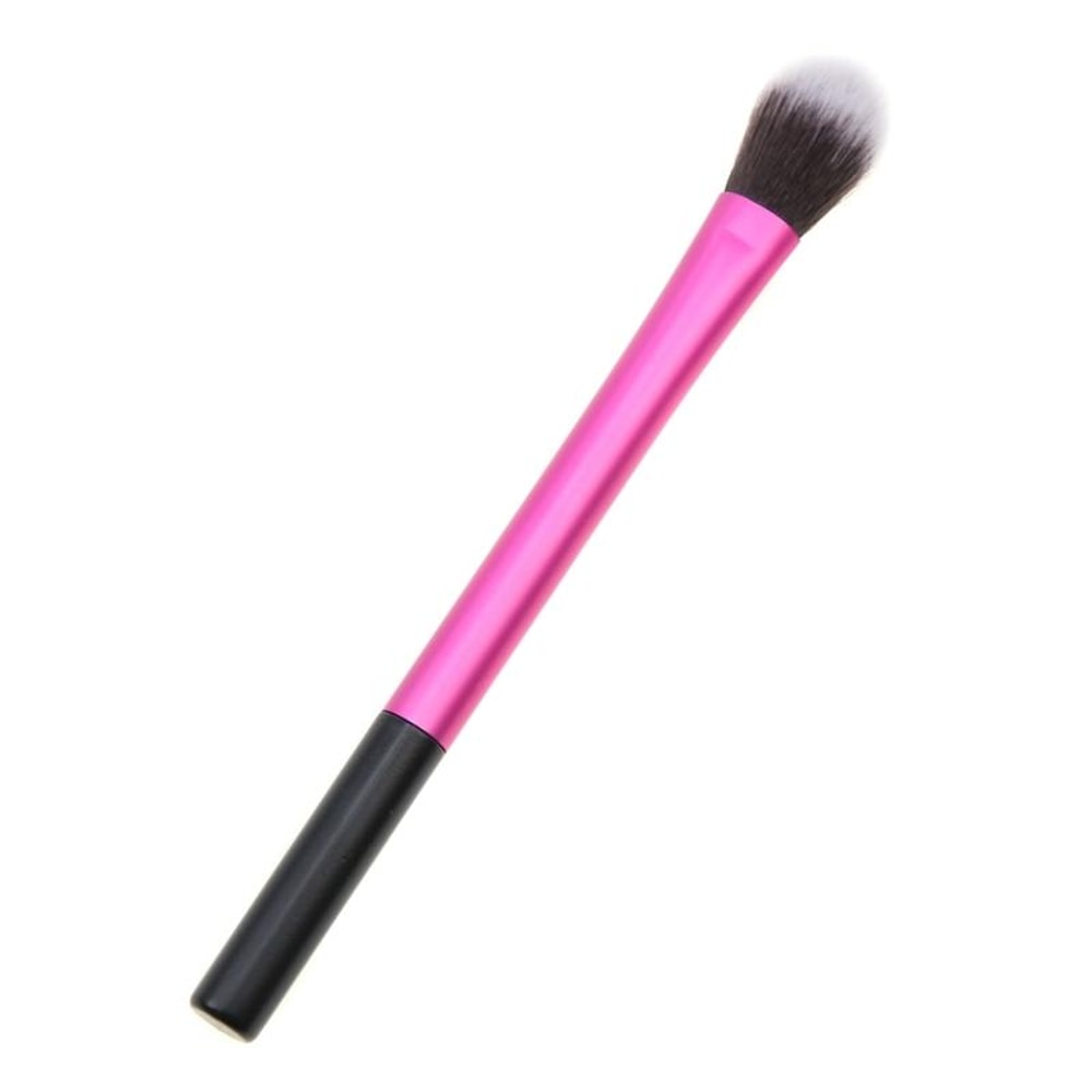 Portable Pink Eyeshadow Makeup Brush for Blending, Highlighting & Flawless Eye Makeup