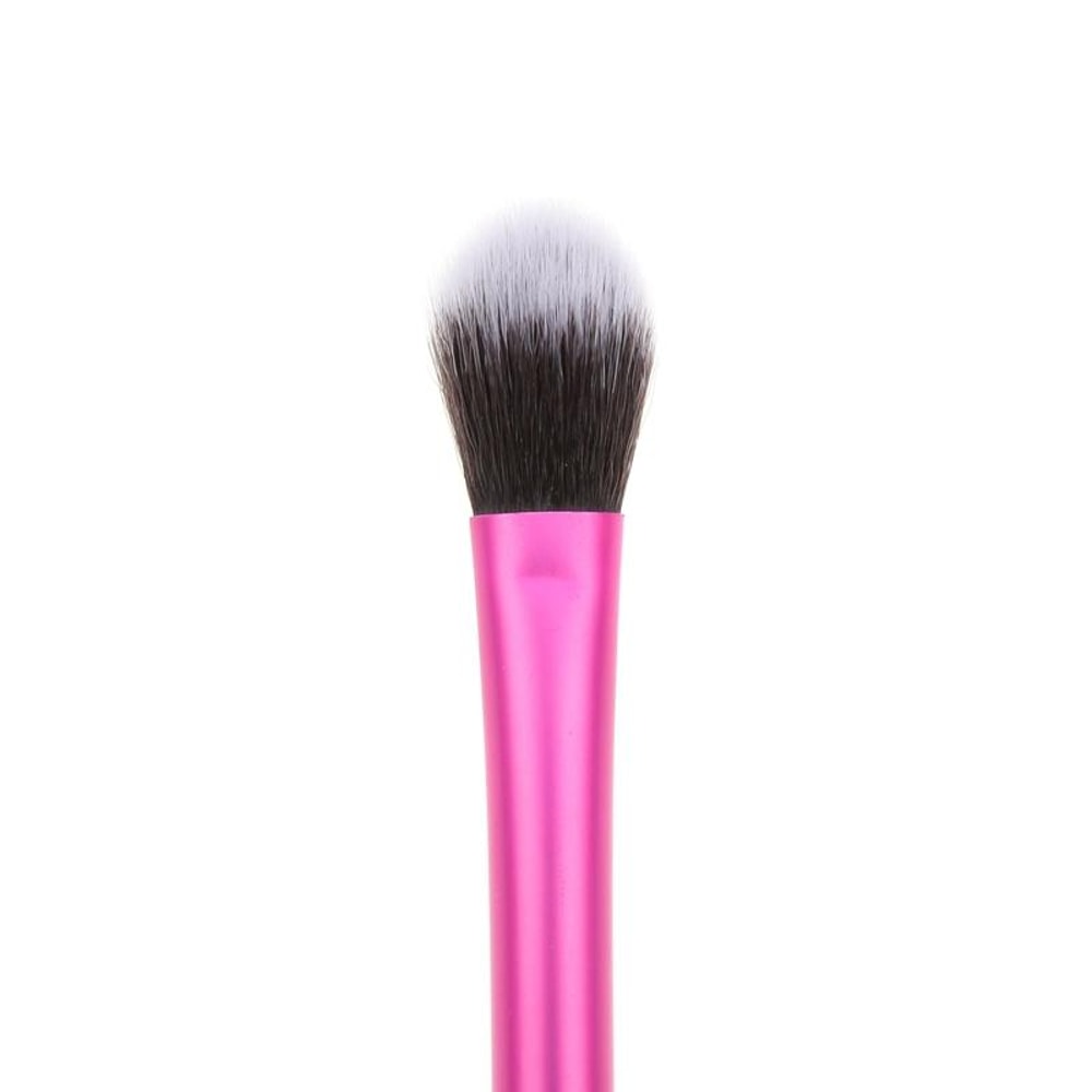 Portable Pink Eyeshadow Makeup Brush for Blending, Highlighting & Flawless Eye Makeup